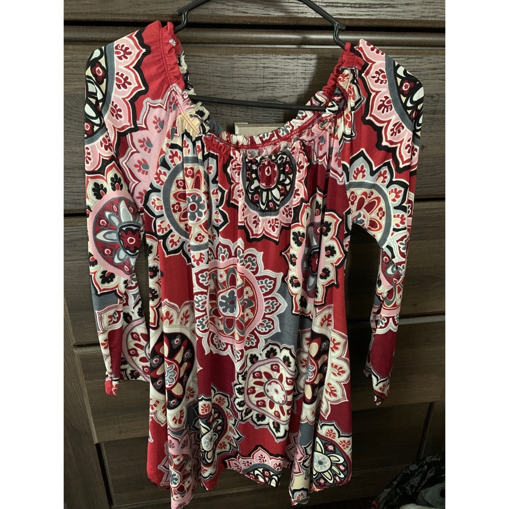 Boutique off the shoulder blouse